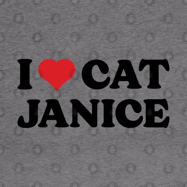 I Heart Cat Janice v2 by Emma